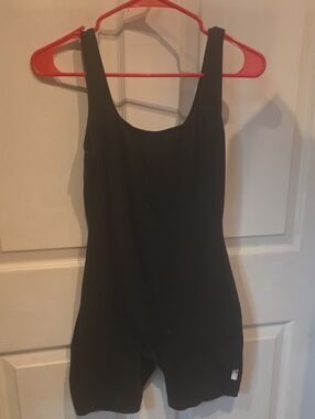 Black Sleeveless Romper